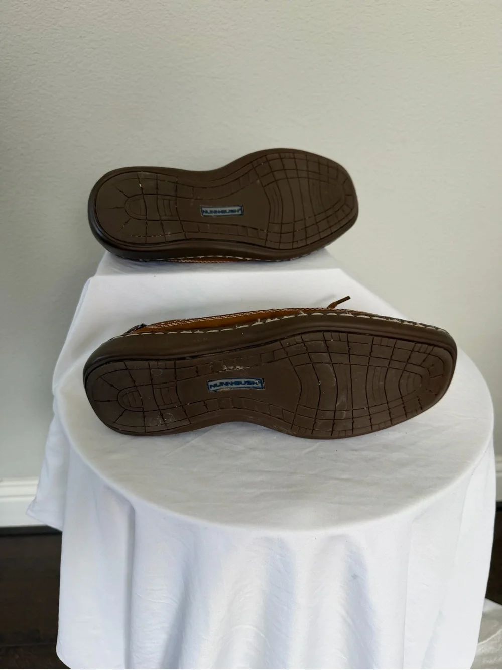 Men's Casual Boat Shoes - Size 8M - Brown Deck Shoes (Style 84001)